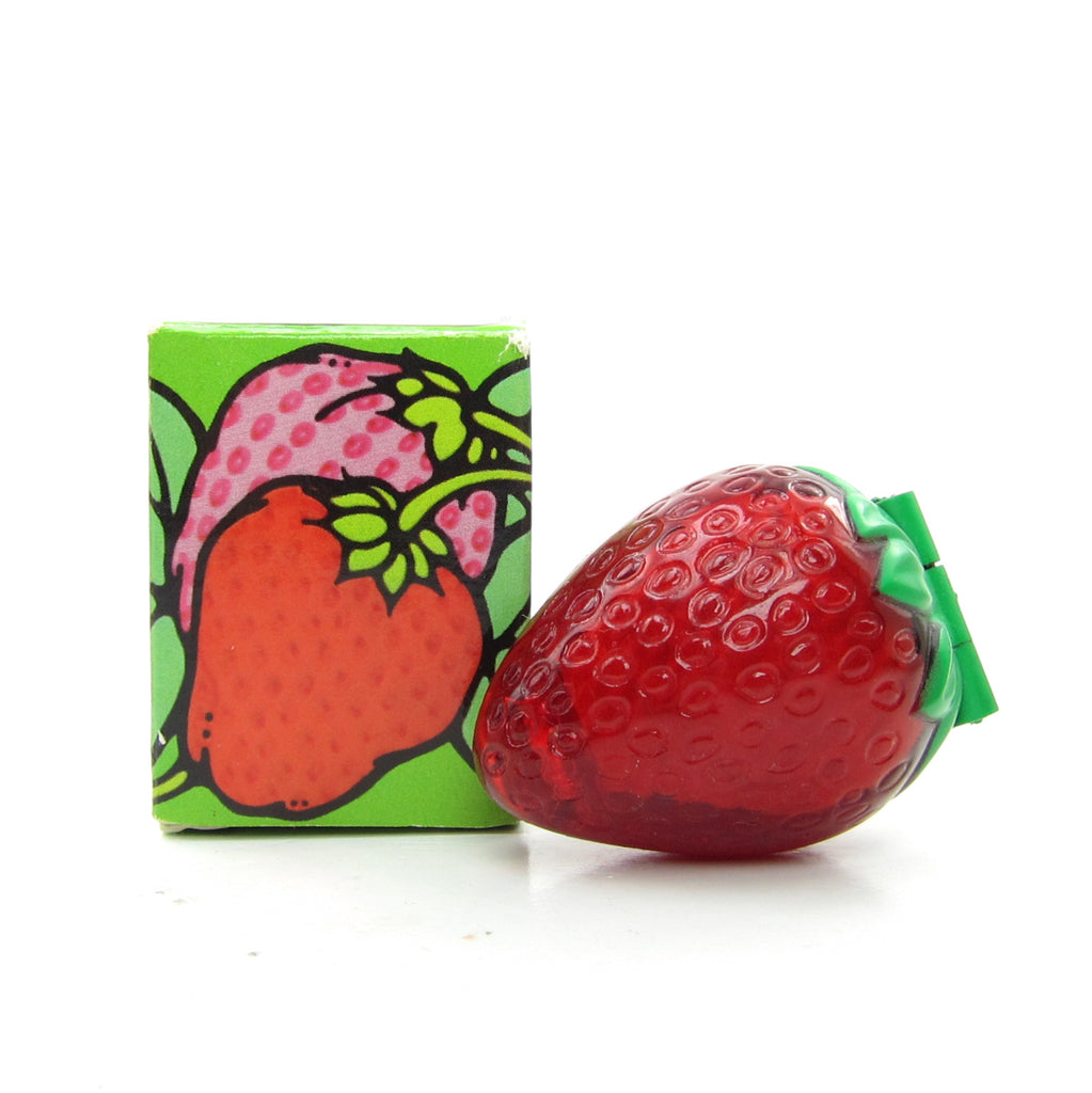 Avon Berry Nice Lip Gloss Compact Vintage 1970s Strawberry Cream & Fresh Strawberry