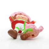 Strawberry Shortcake Playing with Custard miniature figurine