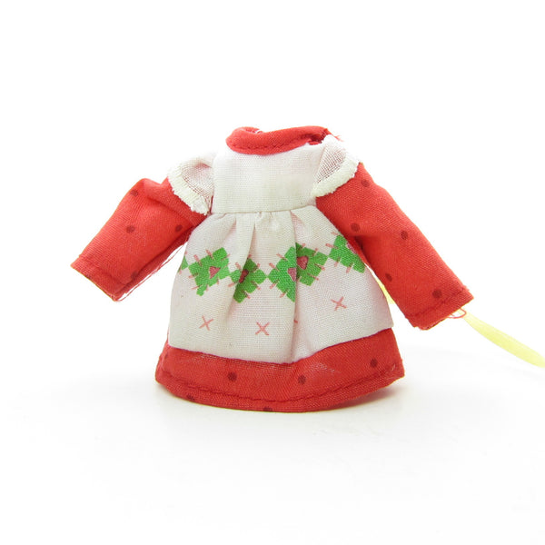 Strawberry Shortcake Dress for 5 1/2-Inch Vintage Doll, Classic Original  Outfit