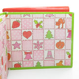 Quilted pattern from Strawberry Shortcake's holiday library book set