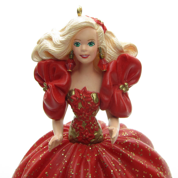 Holiday Barbie 1993 Vintage Hallmark Keepsake Christmas Ornament
