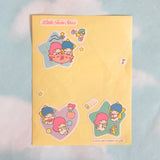 Vintage 1987 Little Twin Stars sticker sheet