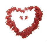 Red Oak Leaf Confetti