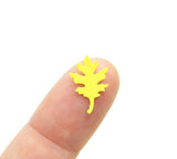 Yellow Oak Leaf Confetti