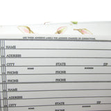 Marjolein Bastin rose address book replacement labels