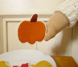 Pumpkin cookie for American Girl dolls