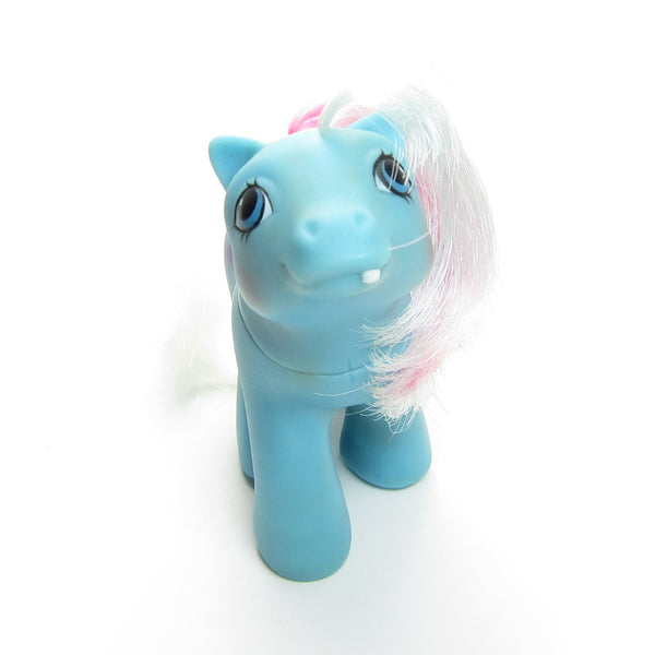 Lot 4 Figurines My Little Pony Bébé – First Tooth – G1 – Vintage Années 80 – Hasbro