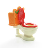 Bathroom toilet with lid for Strawberry Shortcake dolls