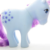 Blue Belle pony with brown spot on shoulder