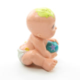 Magic Diaper Babies miniature figurine baby with ball