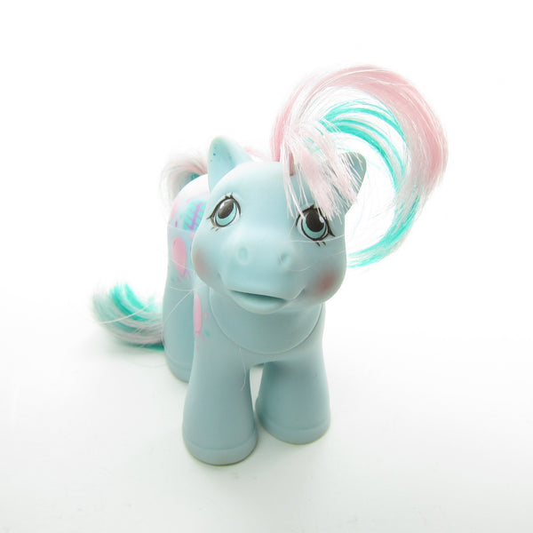 Figurine MLP G1 – Bouncy Baby Poney Teddy Bear (Hasbro 1993)