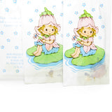 Avon Little Blossom bubble bath packets with leakage