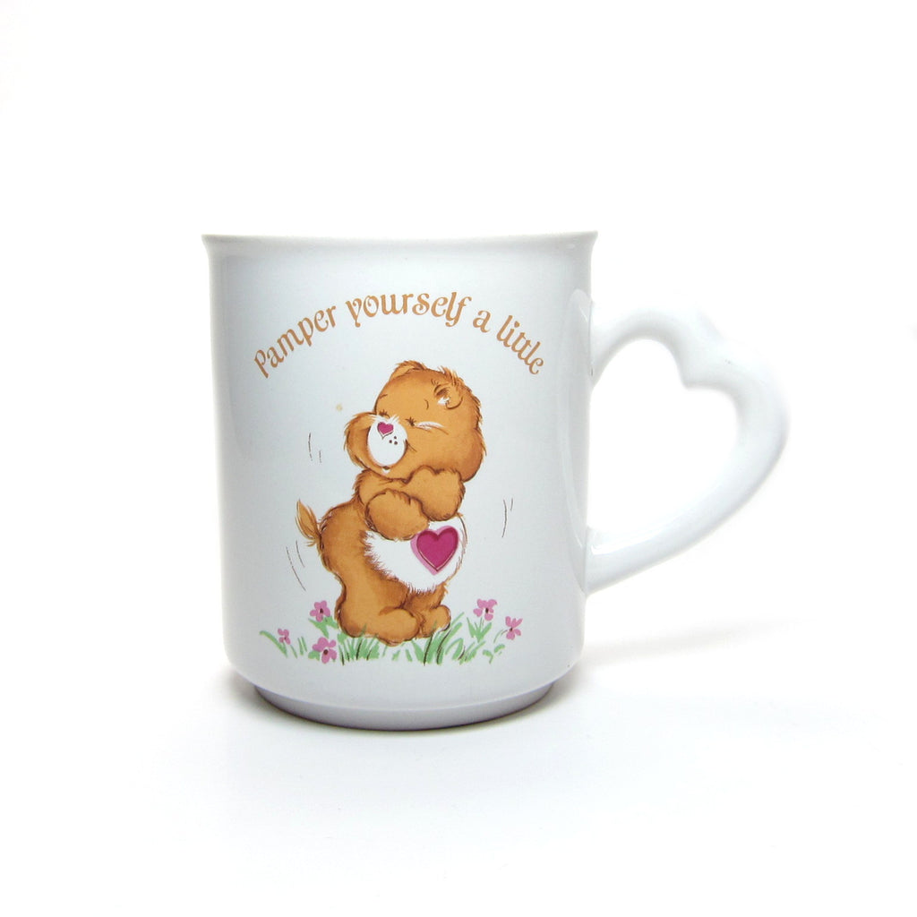 Care Bears Mug Tenderheart Bear Cup "Pamper Yourself a Little"