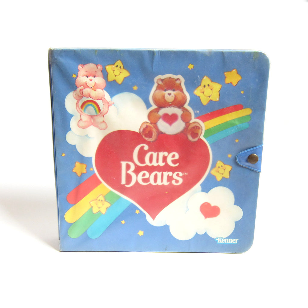 Care Bears Storybook Play Case Vintage Miniature Storage & Display Book