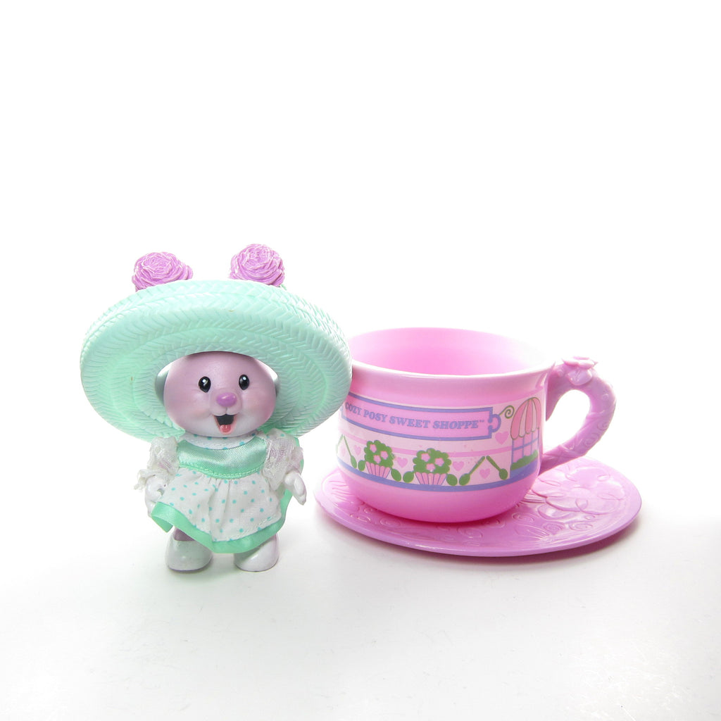Carnation Mint and the Cozy Posy Sweet Shoppe Tea Bunnies Toy