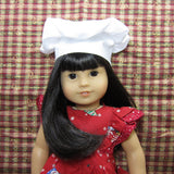White chef or baker's hat for 18 inch american girl dolls