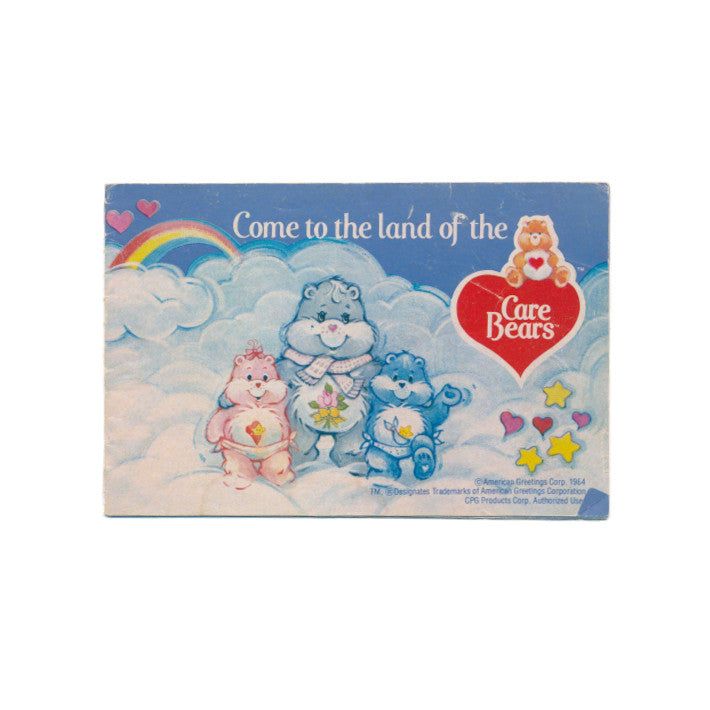 Care Bears Advertising Booklet Vintage 1984 Collector's Guide