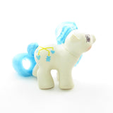 Newborn Dangles pony with blue hair