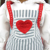 Doll apron for 18-inch dolls