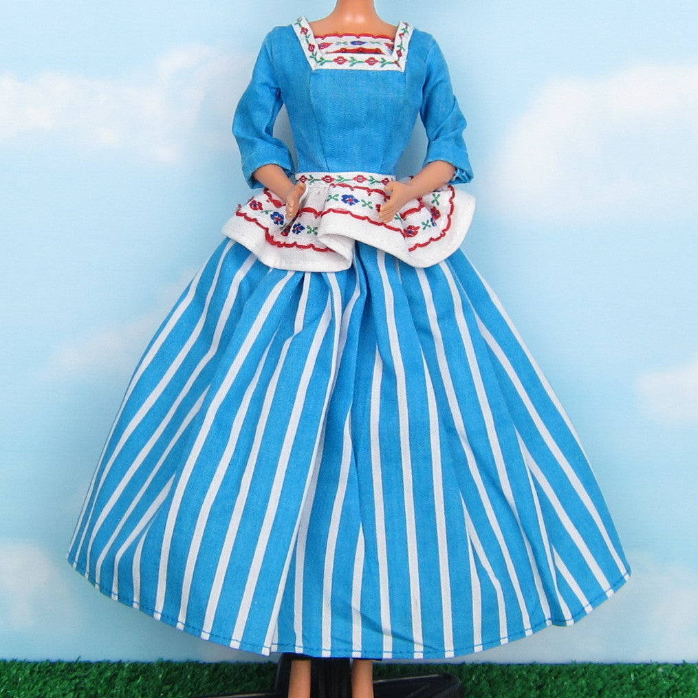 Dutch Barbie Doll Dress Vintage 1994 Dolls of the World #11104 Costume