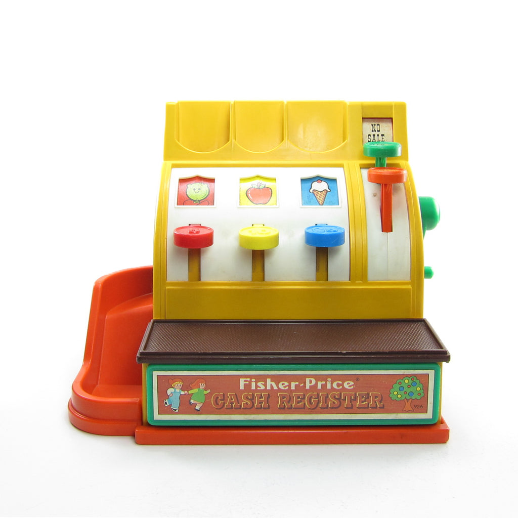 Cash Register Toy Vintage 1974 Fisher-Price