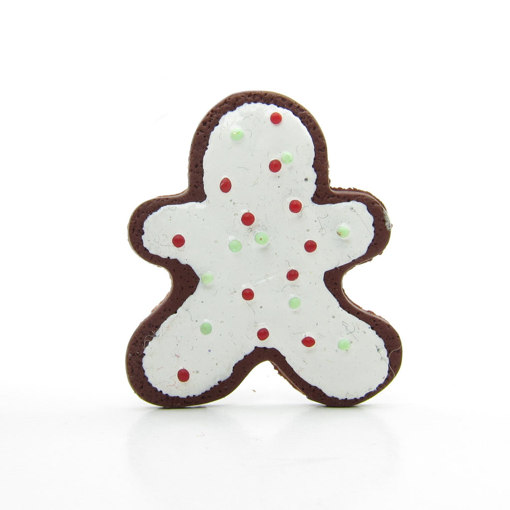 Gingerbread Boy Christmas Cookie Polymer Clay Pin