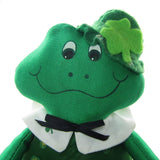 Hallmark O'Hoppy the Frog Bean Bag vintage 1982 plush toy