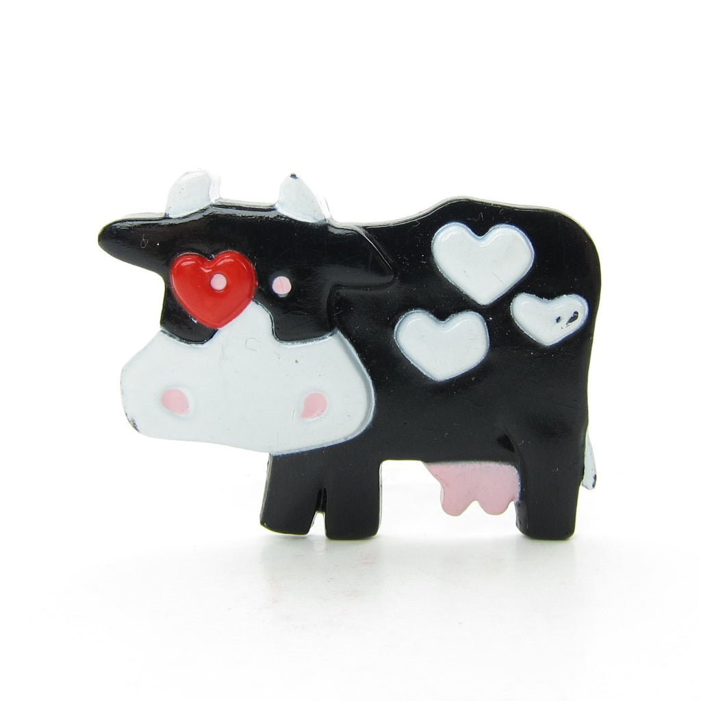 Valentine's Day Cow Pin Hallmark 1989 Lapel