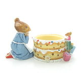 Marjolein Bastin Vera the Mouse cake tea light candle holder figurine