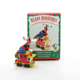 Hallmark Merry Miniatures Goofy's Caboose Mickey Express figurine