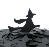 Black Witch Paper Die Cuts