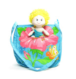Herself the Elf children's purse with cloth doll