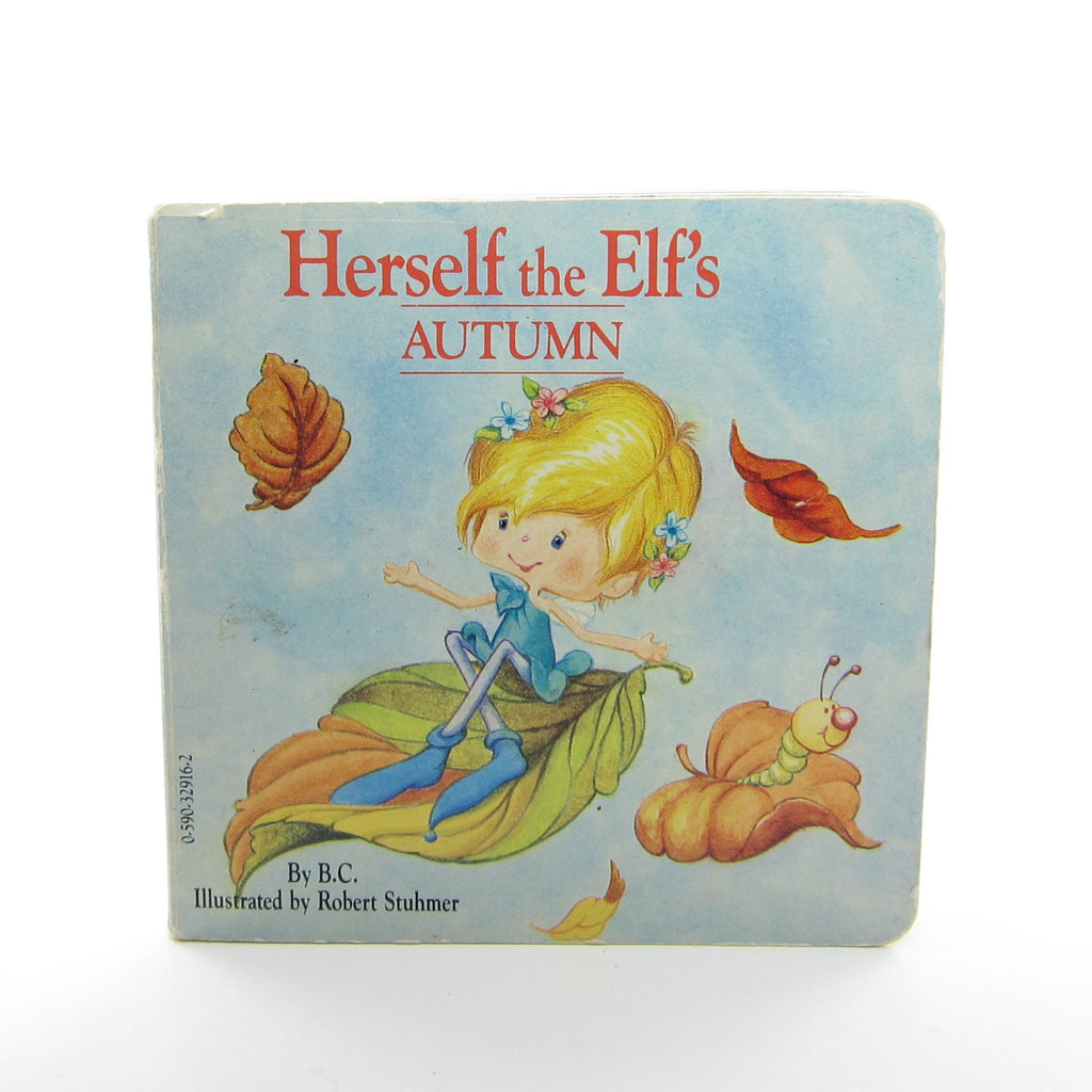 Herself the Elf's Autumn Vintage 1983 Children's Board Book with Flaps