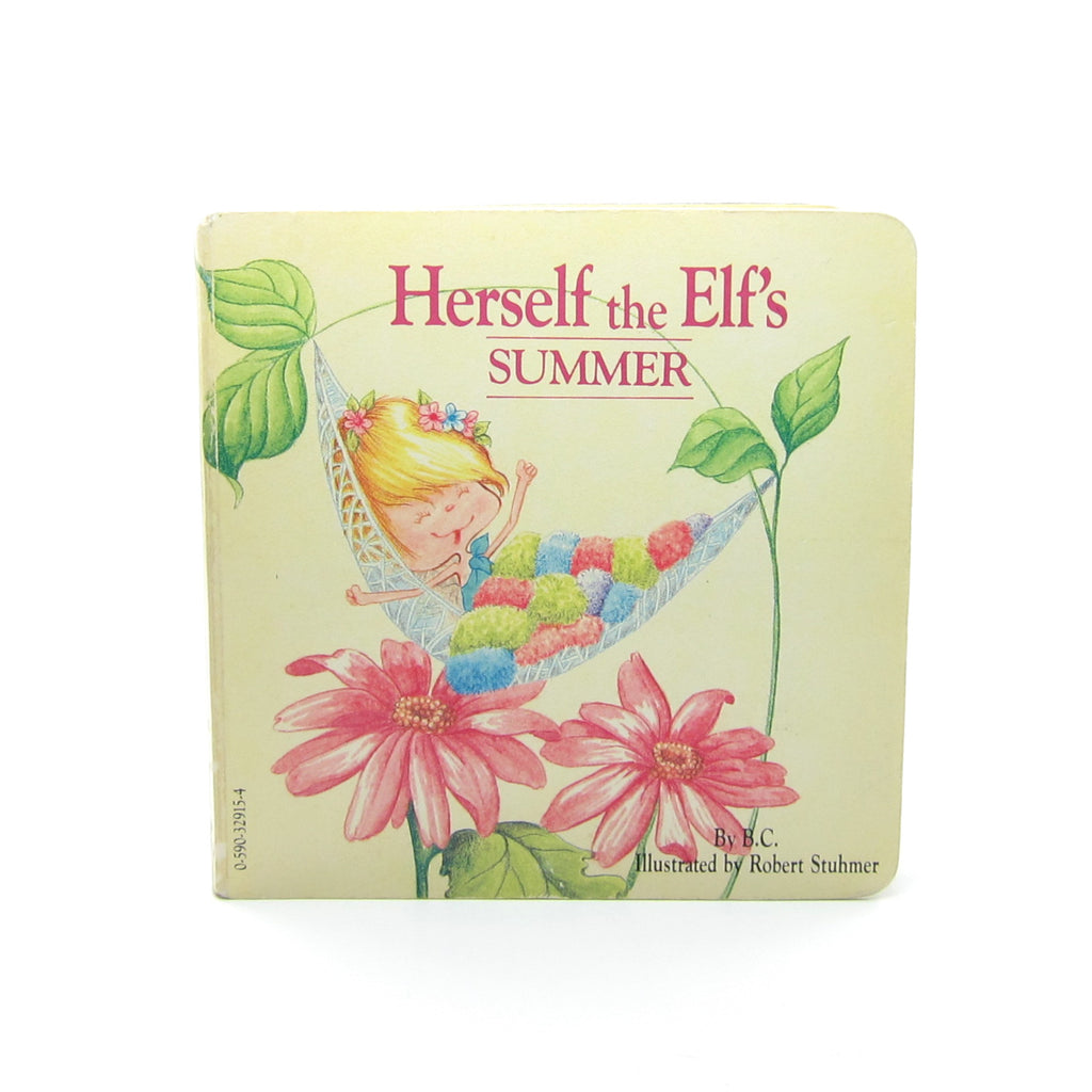 Herself the Elf's Summer Vintage 1983 Children's Board Book with Flaps