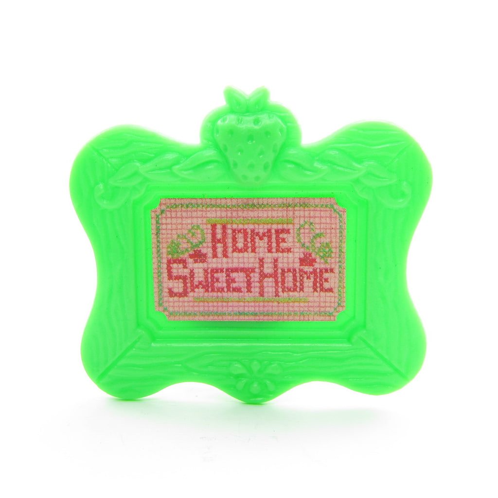 Home Sweet Home Picture Frame for Strawberry Shortcake Berry Happy Home Dollhouse