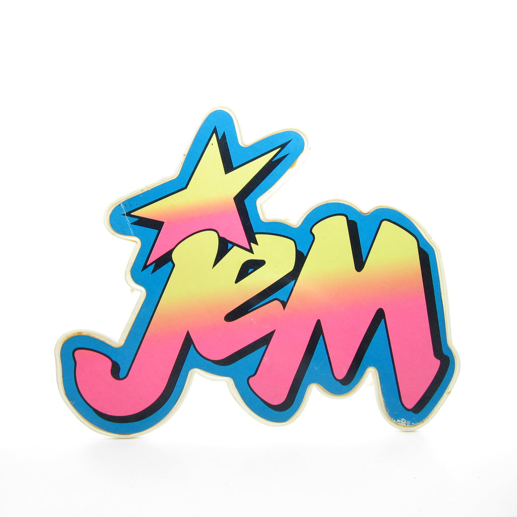 Jem Star Stage Logo Backdrop Attachment for Doll Rock Concert Playset