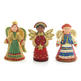 Joy to the World angels with robes from Germany, Africa and Russia