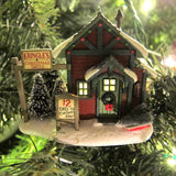 Light-up feature Hallmark Kringle's Christmas Trees ornament