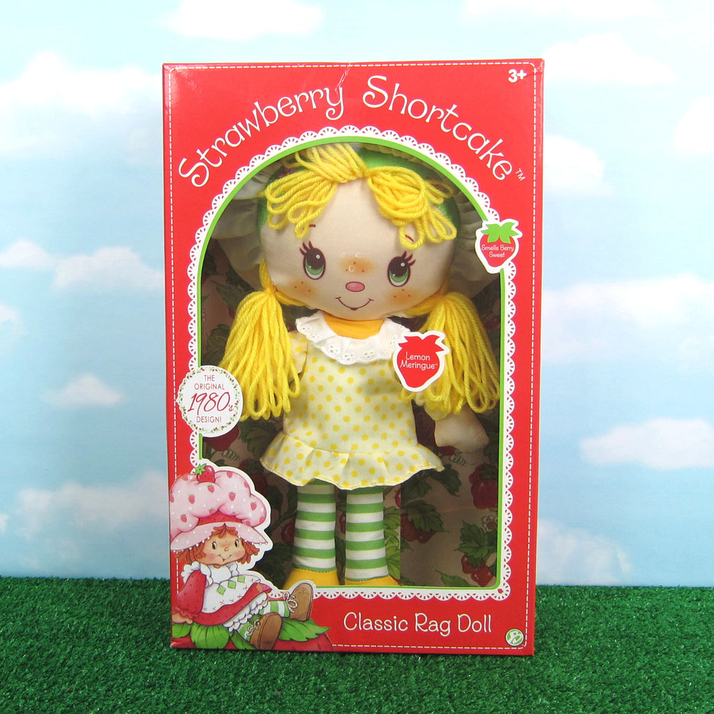 Lemon Meringue Classic Reproduction 2016 Edition Cloth Strawberry Shortcake Rag Doll MIB