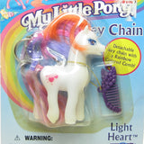 Light Heart vintage g2 My Little Pony keychain MOC