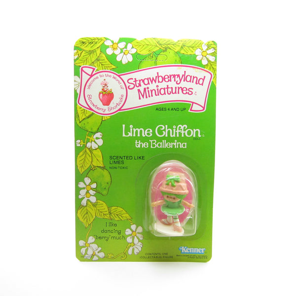 Lime Chiffon the Ballerina MOC Strawberry Shortcake Miniature