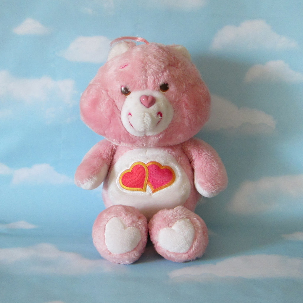Love-A-Lot Bear Plush Vintage 13" Care Bears Stuffed Animal