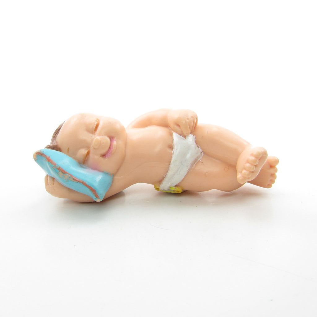 Baby Sleeping on Pillow Magic Diaper Babies 1992 Figurine #3