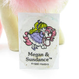So Soft Megan & Sundance body sticker with lint on edges