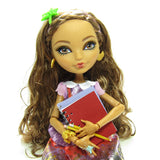 Ever After High doll with notebooks and pencils