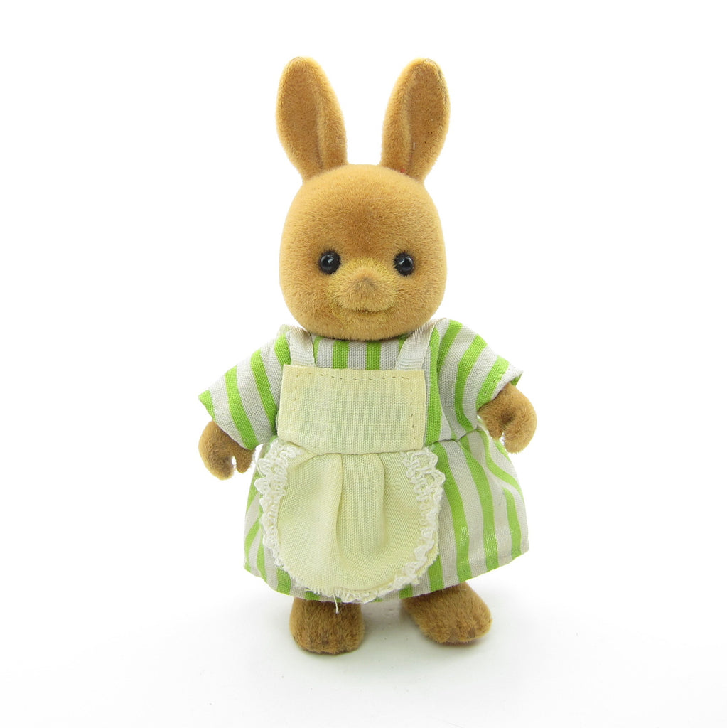 Maple Town Mother Rabbit Flocked Bunny Figure from Patty Rabbit's Family