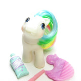 Baby Quackers with First Tooth, toothpaste, toothbrush, comb