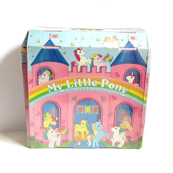 My Little Pony Collectors Case Accessories Storage & Carry Box with Dream Castle