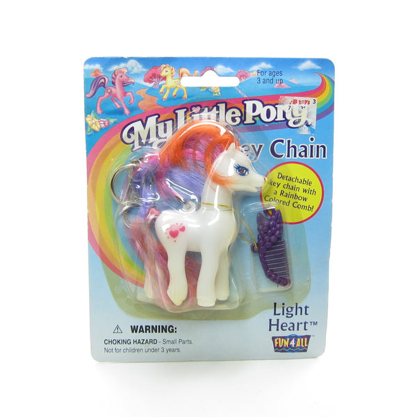 Light Heart G2 My Little Pony Keychain MOC | Brown Eyed Rose