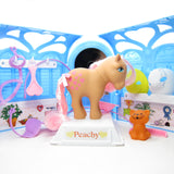 Pretty Parlor 35th Anniversary playset with Peachy, Twinkles cat